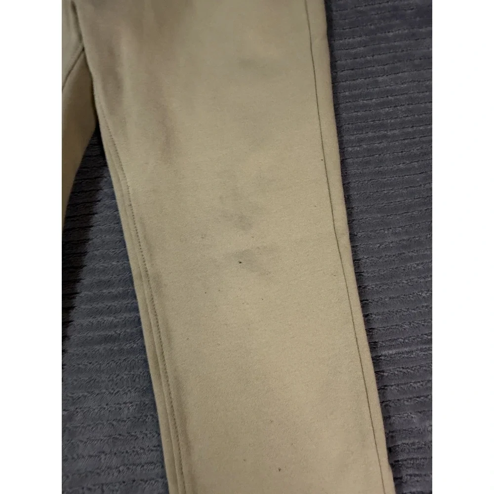 Girls Size 7 Pants Khaki And Dark Blue Lot Of 2